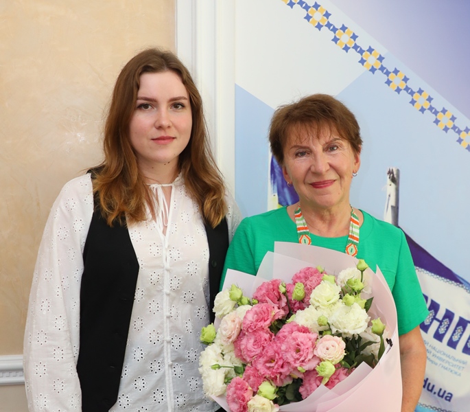  Доктор філософії Юнко К. Б. з науковим керівником Столяр О. Б.